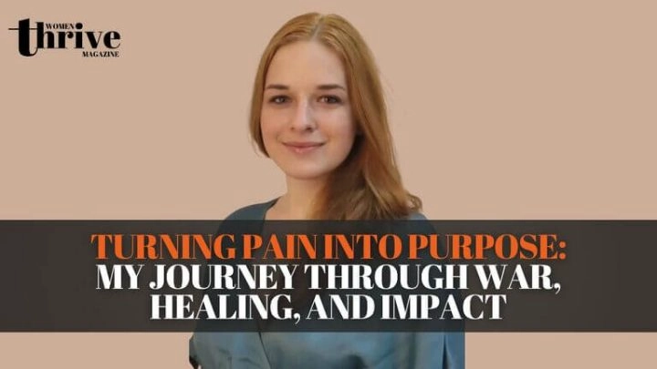 Turning Pain Into Purpose: My Journey Through War, Healing, and Impact