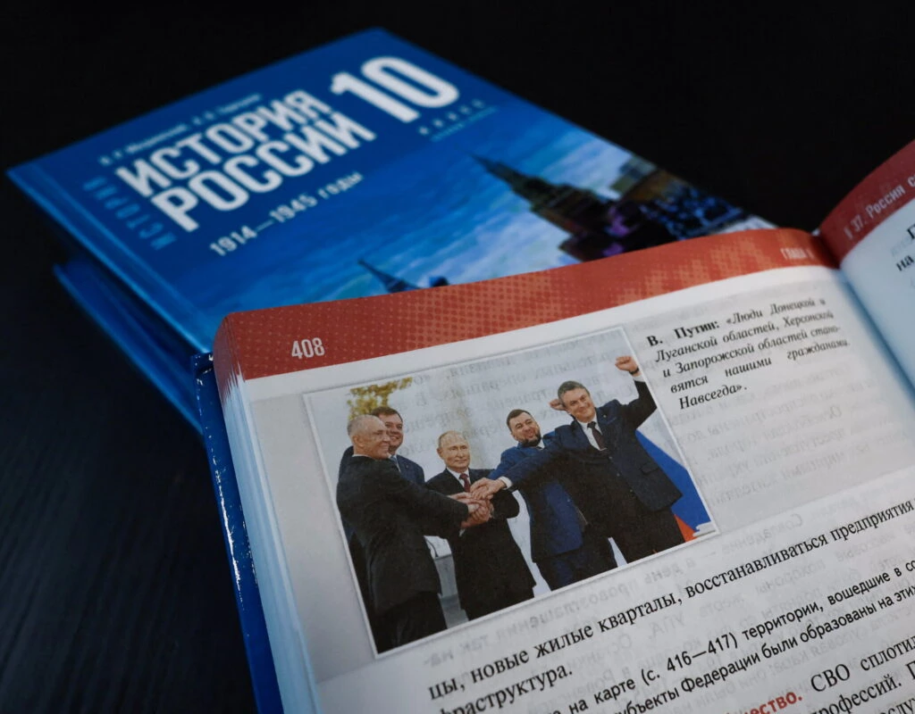 Russia is indoctrinating schoolchildren throughout occupied Ukraine